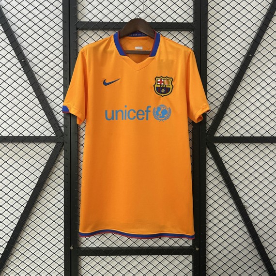 Maillot Barcelona Retro Exterieur 2006/2007 pas cher