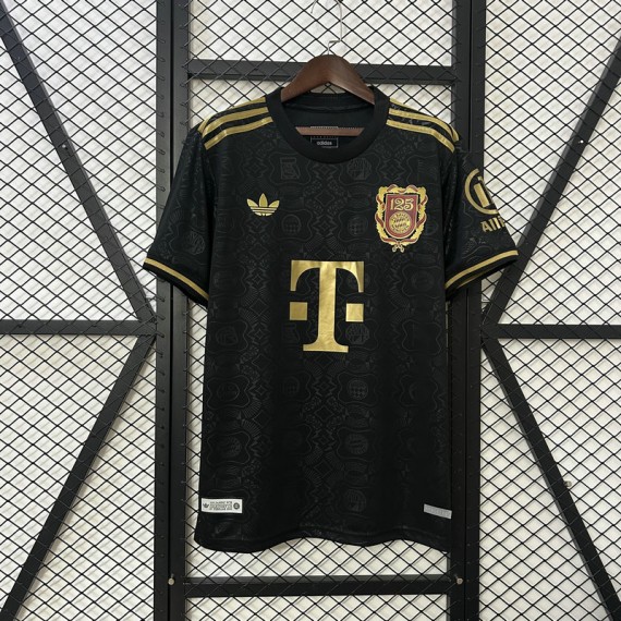 Maillot Bayern Munich 125 Year Anniversary Black 2025/2026 pas cher