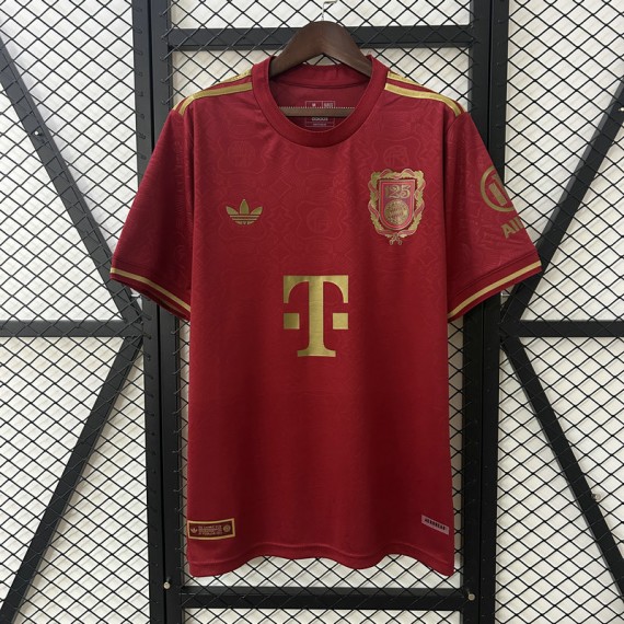 Maillot Bayern Munich 125 Year Anniversary Red 2025/2026 pas cher