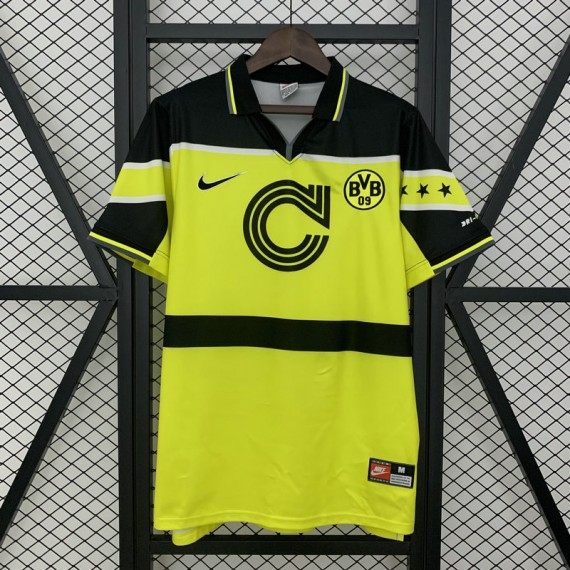 Maillot Borussia Dortmund Retro Domicile 1997/1998 pas cher