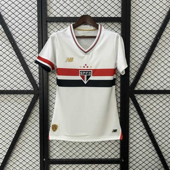 Maillot Femme Sao Paulo FC Domicile 2025/2026 pas cher