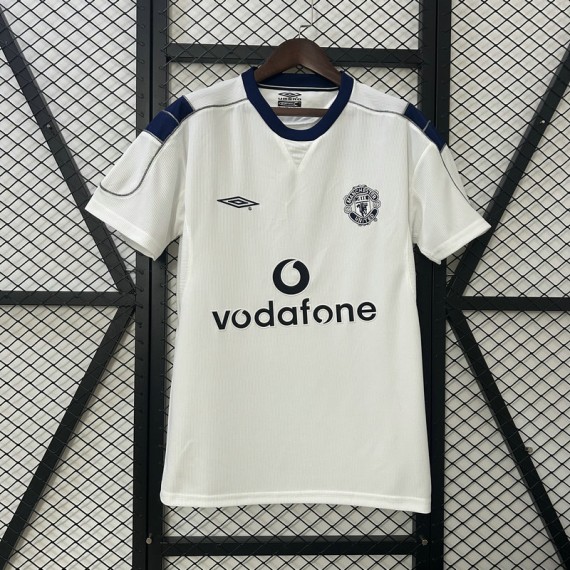 Maillot Manchester United Retro Exterieur 2000/2001 pas cher
