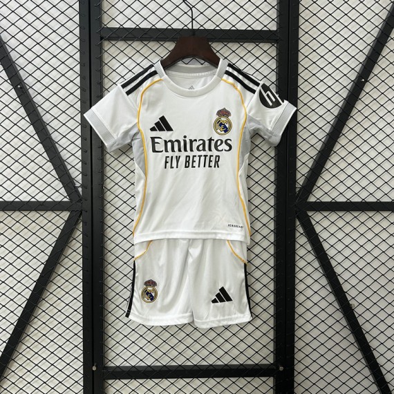 Maillot Real Madrid Enfant Domicile 2025/2026 pas cher
