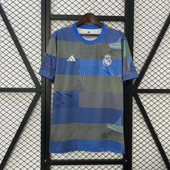 Maillot Real Madrid Moire Effect 2025/2026 pas cher